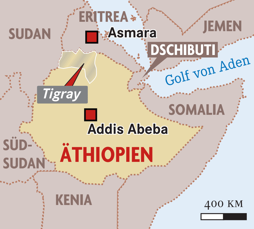 Äthiopien könnte auseinanderbrechen Ausland Badische Zeitung