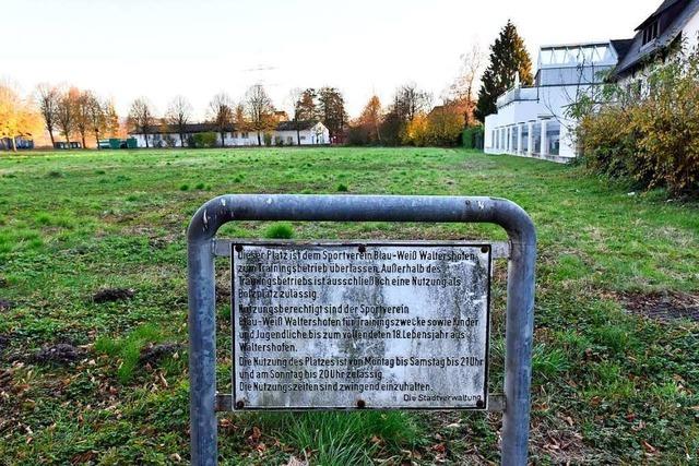 Auf Freiburg-Waltershofens Altem Sportplatz entstehen 52 Wohnungen