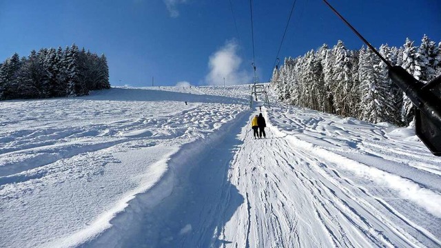 Perfekte Bedingungen: der Hornlift in Frhnd im Winter  | Foto: Verein