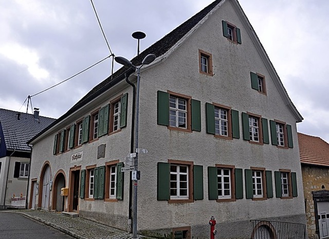 Das Rathaus in Tannenkirch  | Foto: Jutta Schtz