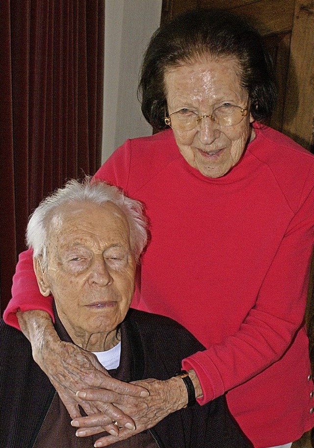 Gnter und Franziska Jahn  | Foto: Werner Probst