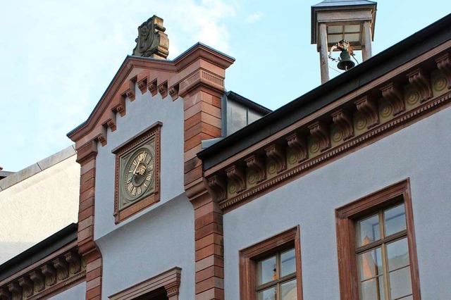 Vom Balkon des Alten Rathauses, wo heu...ve im September 1848 die Republik aus.  | Foto: Annika Sindlinger