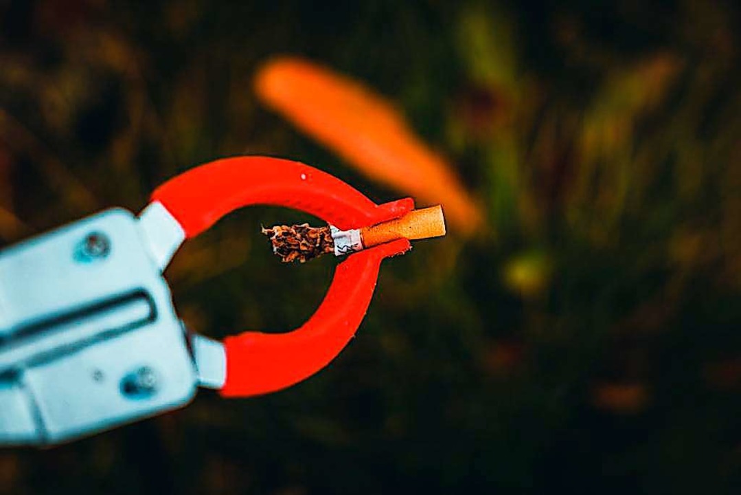 Zigarettenkippen mitten in der Natur  | Foto: Schwarzwälder Jungs