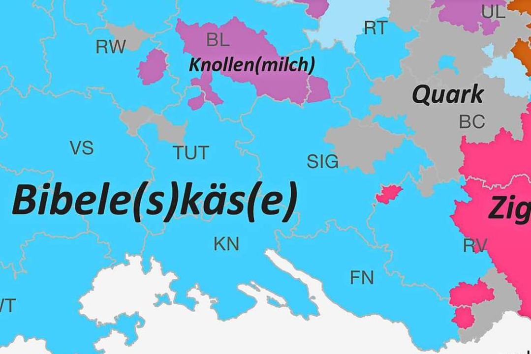 Was wo wie im Lndle heit: Hubert Kla...r Sprachatlas gibt kompetent Auskunft.  | Foto: Pro