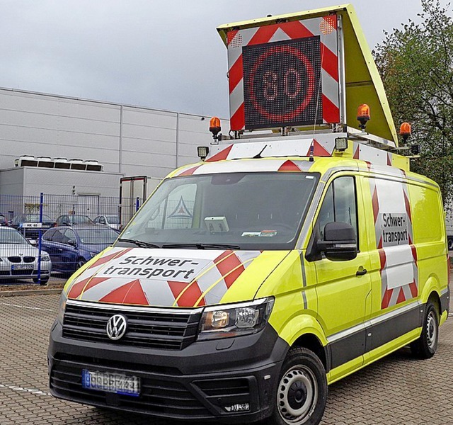 So sehen die Begleitfahrzeuge aus.  | Foto: Stadt