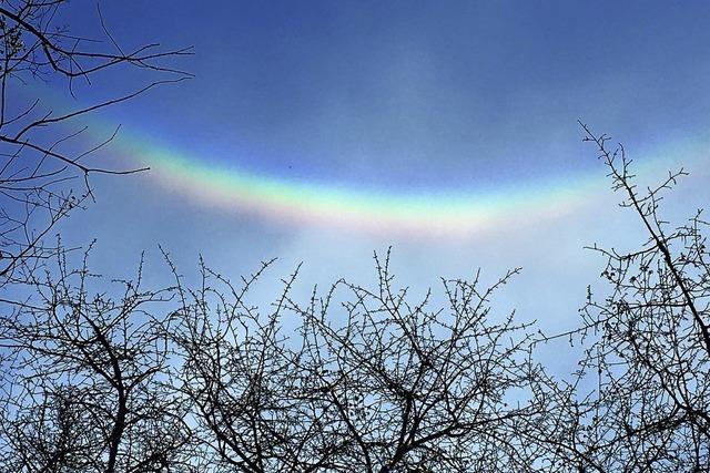 Regenbogen ohne Regen – und umgedreht