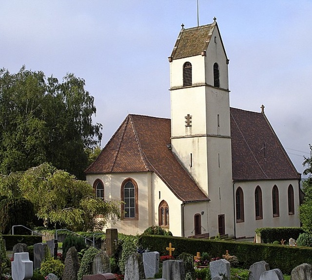 Die Haltinger Kirche St. Georg  | Foto: Reinhold Utke