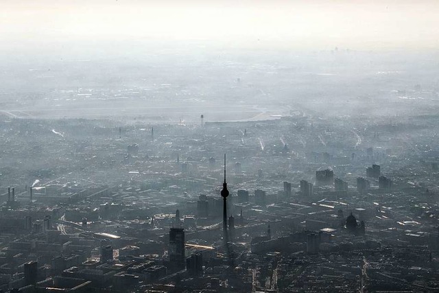 Berlin unter einer Dunstglocke   | Foto: Federico Gambarini (dpa)
