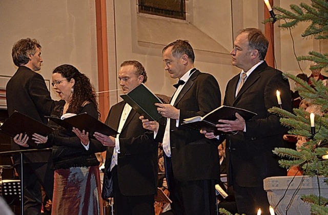 Das Weihnachtsoratorium in der Stadtkirche 2014.   | Foto: Gerhard Walser