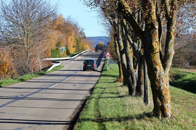 Der Schmiedeweg, der von Mahlberg aus ber die Bahnlinie fhrt  | Foto: Christoph Breithaupt