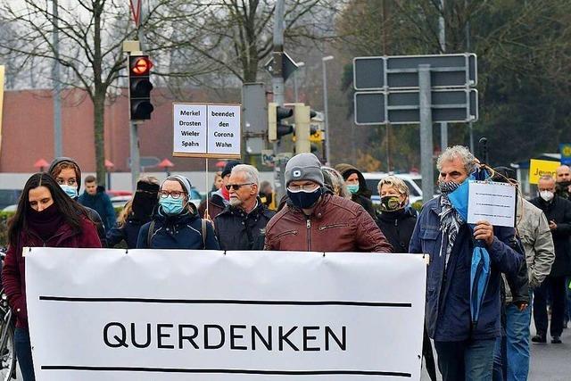 Staatsanwaltschaft prft Rede von Lrracher Stadtrat bei Corona-Demo