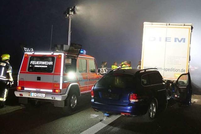 Lkw-Fahrer half, den geraubten Lastzug auf der A5 bei Riegel zu stoppen