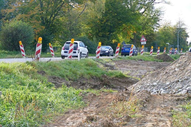 Die Ortsumfahrung Wyhlen nimmt Fahrt a...llen Stand gab&#8217;s im Gemeinderat.  | Foto: Verena Pichler