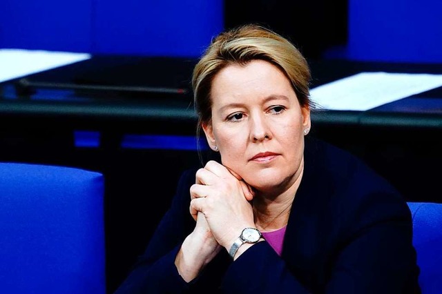 Wackelkandidatin: Franziska Giffey  | Foto: Kay Nietfeld (dpa)