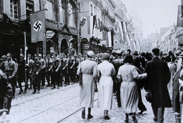 Die Freiburger Innenstadt 1933  | Foto: Repro: Ingo Schneider