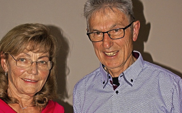 Das Fest der goldenen Hochzeit feiern ...en Samstag Doris und Siegfried Eckert.  | Foto: Werner Probst