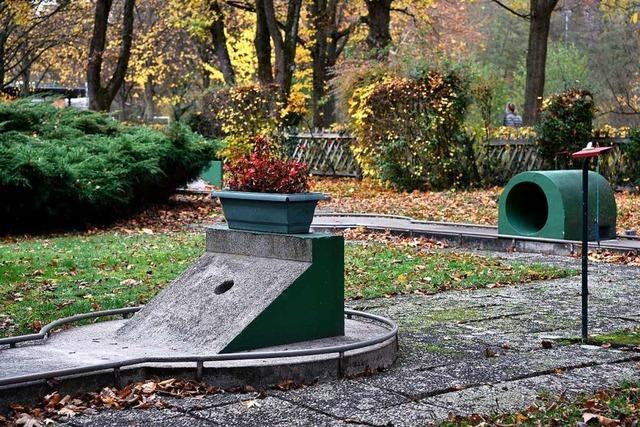 Fr den Minigolfplatz in Freiburg-Landwasser wird ein neuer Pchter gesucht