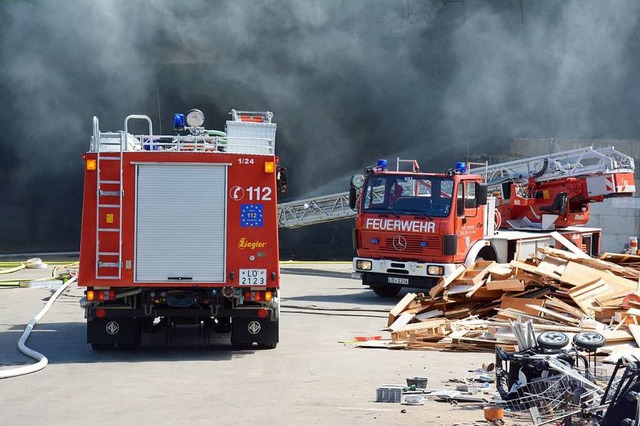 Es raucht gewaltig in der Weiler Feuer...ill geschlossen austreten (Archivfoto)  | Foto: Hannes Lauber