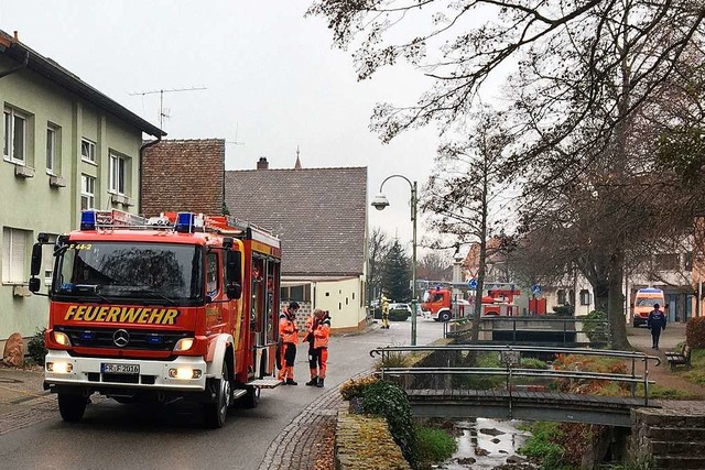 Feuerwehreinsatz in Heitersheim  | Foto: Feuerwehr Heitersheim