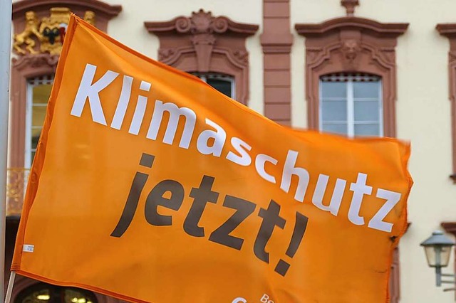 Forderung nach Klimaschutz bei einer D... for Future in Offenburg (Archivbild).  | Foto: Helmut Seller