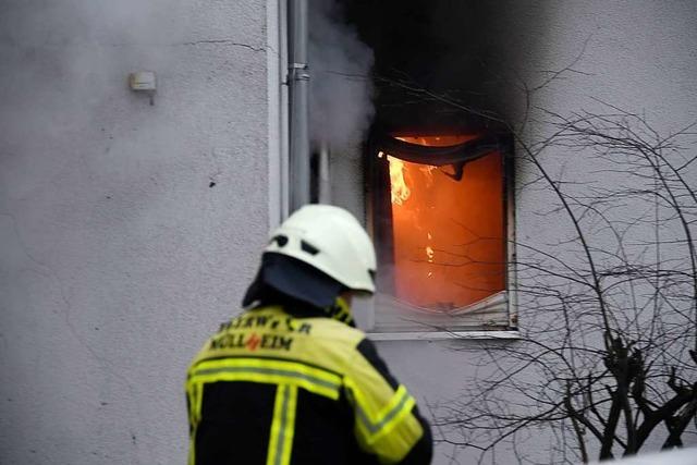 Polizei ermittelt nach Grobrand in Mllheim