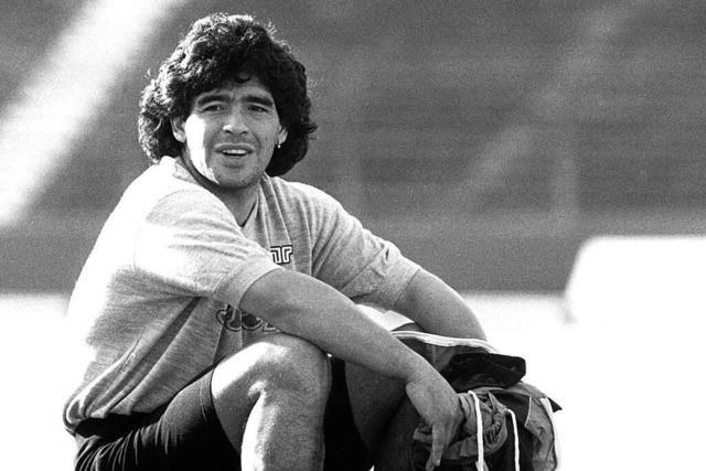 Als Diego Maradona im UEFA-Pokal gegen Wettingen spielte