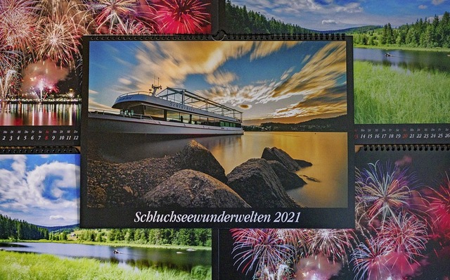 Zwlf Motive vom Schluchsee ergeben den Kalender 2021.   | Foto: zackosandereseite