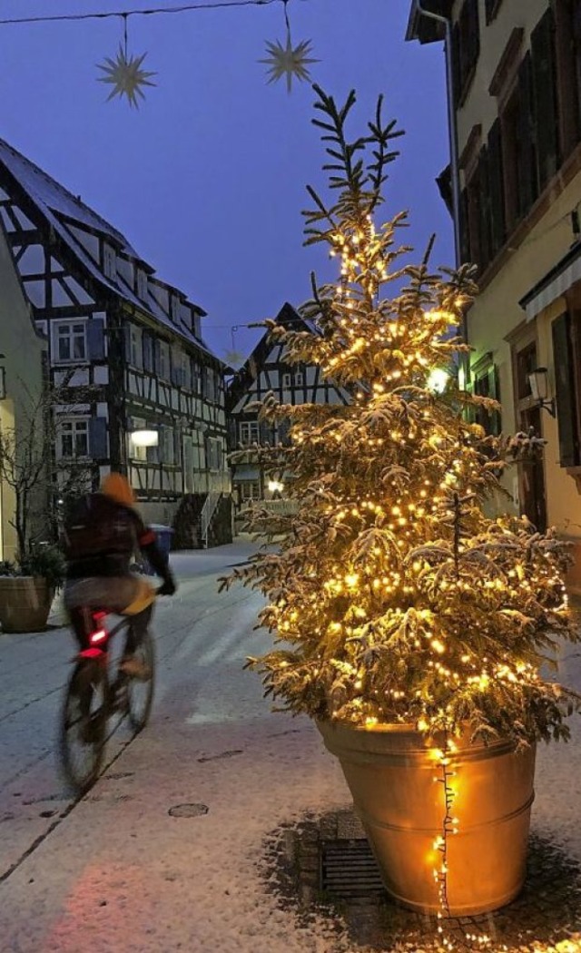 Endlich ist alles  rundum weihnachtlich.  | Foto: Ronja Vattes