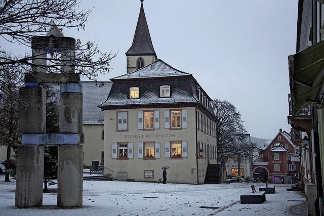 Der erste Schnee im Markgrflerland