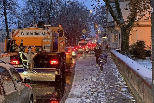 Winter in Offenburg und auf der Hhe