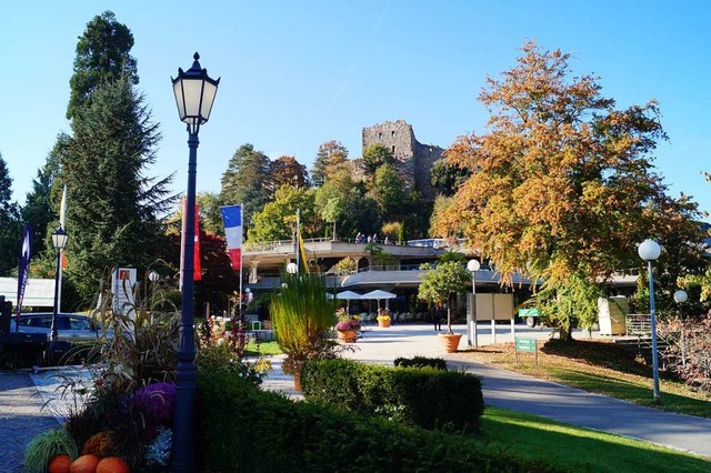 Die neu gegrndete Badenweiler Tourism...rsatz fr die fehlende Mehrzweckhalle.  | Foto: Silke Hartenstein