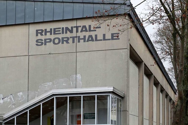 Die Rheintalsporthalle in Lahr  | Foto: Christoph Breithaupt