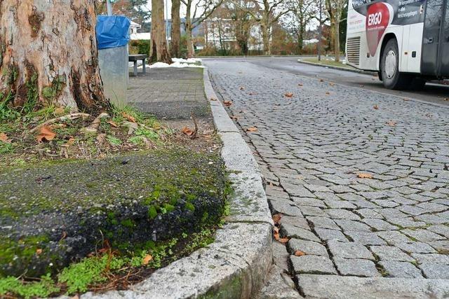 Die Hrden fr Barrierefreiheit an Bushaltestellen sind hoch