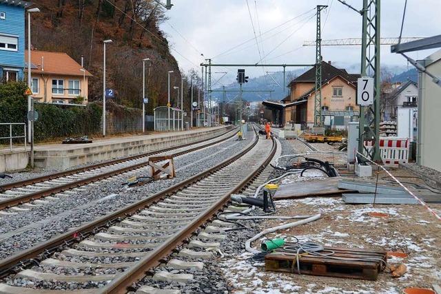 Zwischen Denzlingen und Waldkirch fahren ab Februar wieder Züge
