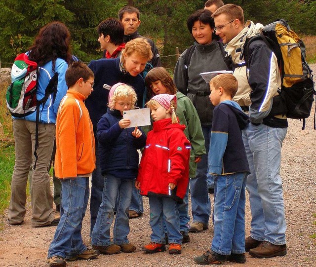 Ein Teil der groen Gruppe bei einer Wanderung 2006  | Foto: Repro Beate Zehnle-Lehmann