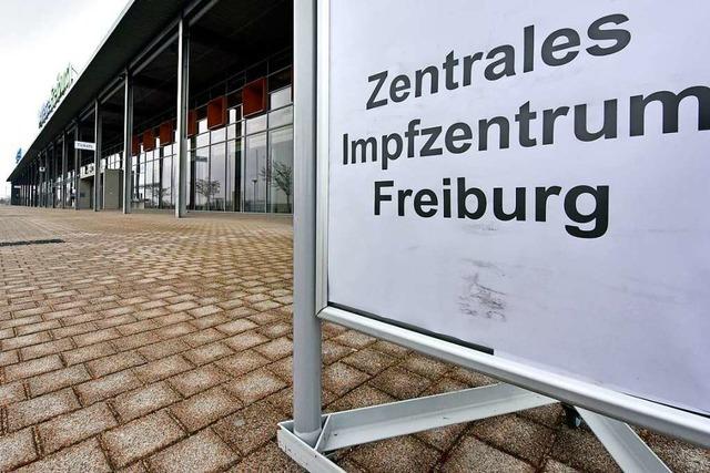 Das Freiburger Corona-Impfzentrum nimmt Form an