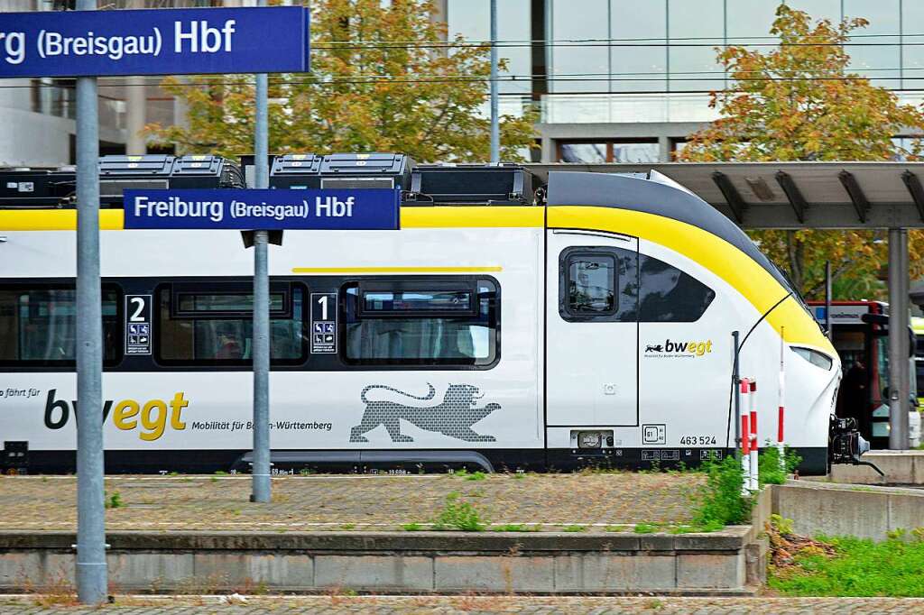 In commuter traffic, many aerosols buzz through the Breisgau-S-Bahn – Gottenheim