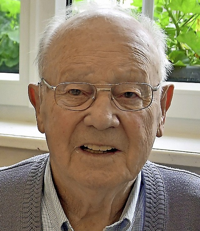 Franz Mutter im August 2019  | Foto: Manfred Herbertz