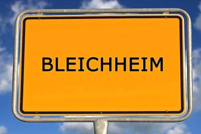 Warum heißt Bleichheim Bleichheim?