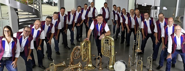Eine starke Truppe, die Lufelbergmusikanten  | Foto: privat