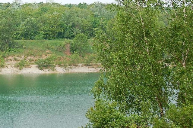 Der Zienkener Baggersee.  | Foto: Luisa Vetter