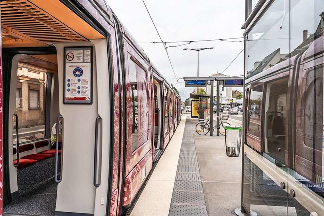 Nach mehreren Attacken gegen Tramzge ...den in Straburg Konsequenzen gezogen.  | Foto: BZ