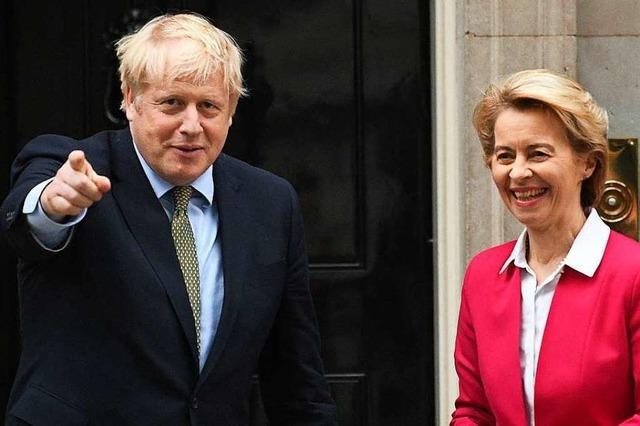 Johnson und von der Leyen beraten ber Zukunft der Post-Brexit-Gesprche