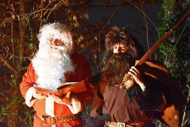 Der Nikolaus kommt in Hausen per Videoclip