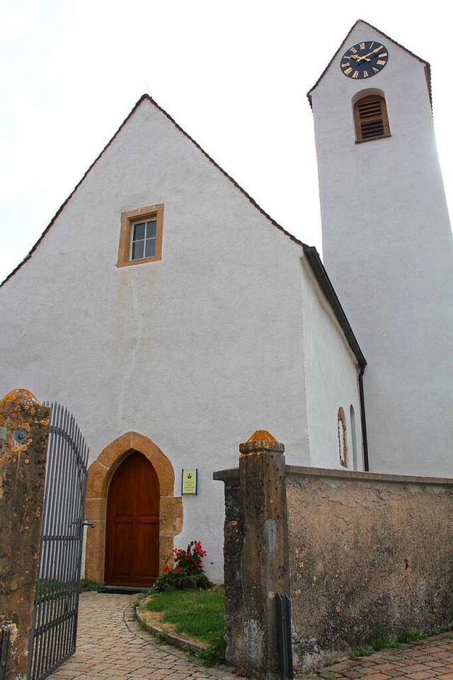 Die St. Arbogast-Kapelle in Dottingen ist schon  1000 Jahre alt.  | Foto: Sabine Model