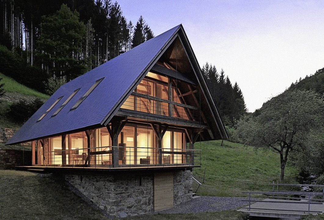Beispielhaftes Holzbauprojekt: zum Woh...isches Speichergebude in Oberwolfach   | Foto: Johannes Harter (Architekt)