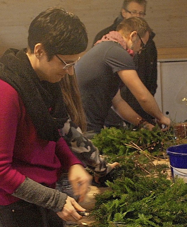 Vorbereitungen fr den Adventsbasar 20...iesem Jahr musste der Basar ausfallen.  | Foto: Karin Stckl-Steinebrunner