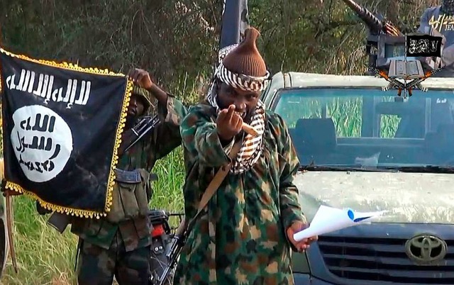 Screenshot eines Videos mit Boko-Haram-Fhrer Abubakar Shekau  | Foto: -