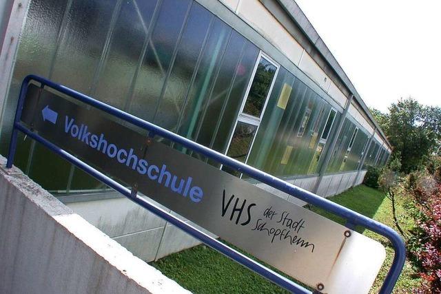 Die Volkshochschulen im Kreis Lrrach fahren ihr Angebot gegen null