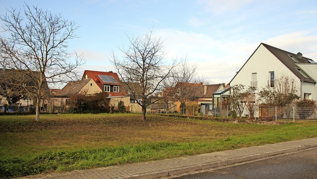 Unbebaute, aber schon lange erschlosse...ier ein Beispiel aus der Gartenstrae.  | Foto: Mario Schneberg